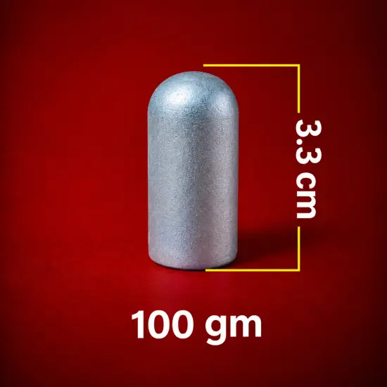 Parad Shivling 100gm with Flat Vedi